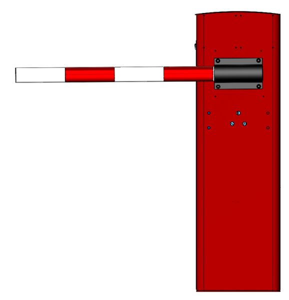 Тумба шлагбаума Фантом F4MA с обогревателем, для скоростного шлагбаума Миг-4 Арктик