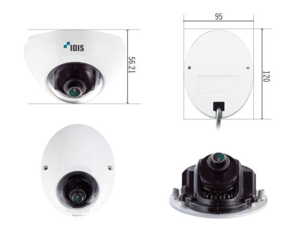 Купольная IP-камера IDIS DC-F1111A