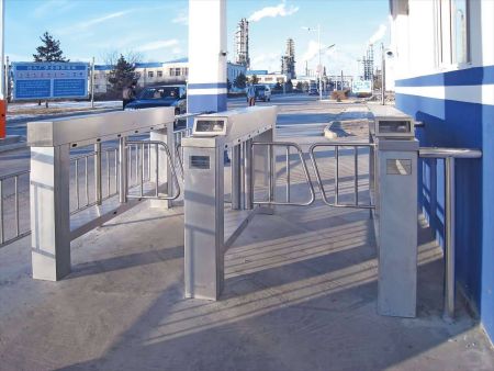 Боковой модуль распашного уличного турникета Cominfo EasyGate WN-S-1W