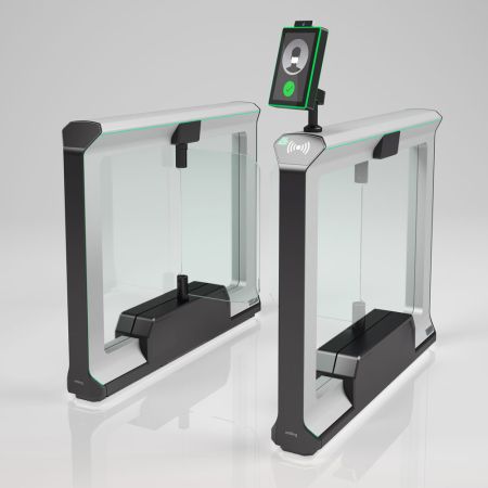 Распашной турникет Magnetic mWing с закаленными створками 600 мм