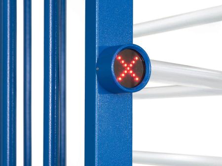 Турникет полноростовой двухпроходной PERCo-RTD-20.2 уличный с электромеханическим приводом