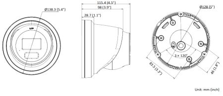 Уличная IP-видеокамера 4Мп HikVision DS-2CD2347G2H-LIU (4 мм) с двумя подсветками и технологией ColorVu