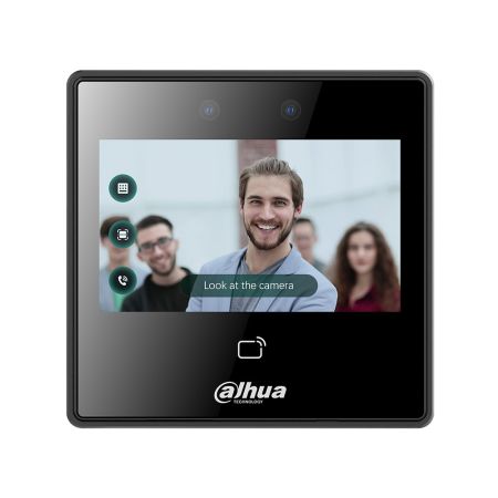 Биометрический терминал доступа AI Dahua DHI-ASI3213A-W с распознаванием лиц и Mifare карт Биометрический терминал доступа AI Dahua DHI-ASI3213A-W с распознаванием лиц и Mifare карт