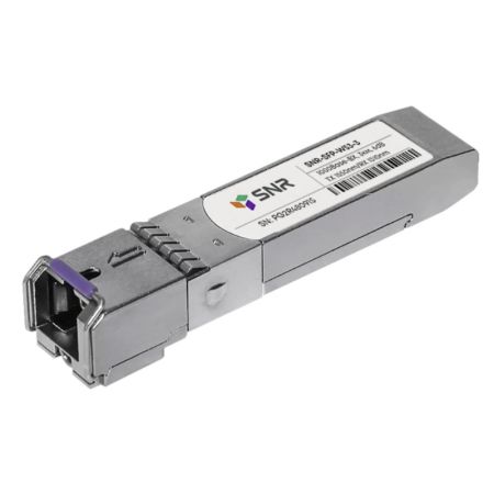 Оптический модуль SFP WDM SNR-SFP-W53-3 дальность до 3км (6dB), 1550нм