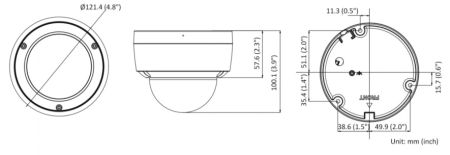 Антивандальная IP-видеокамера 2Мп HikVision DS-2CD2127G2-SU(C) (2.8 мм) с технологией ColorVu и AcuSense