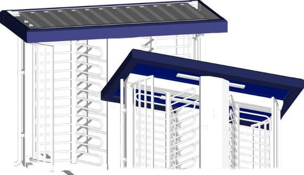 Крыша для 2-проходных турникетов серии Ecco 120HD/BD Gotschlich Ecco Сomfort Roof 6EDD3U3-C