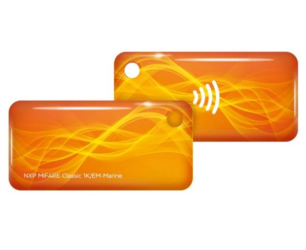 Брелок комбинированный EM-Marine + Mifare Classic 1K, 4 byte nUID