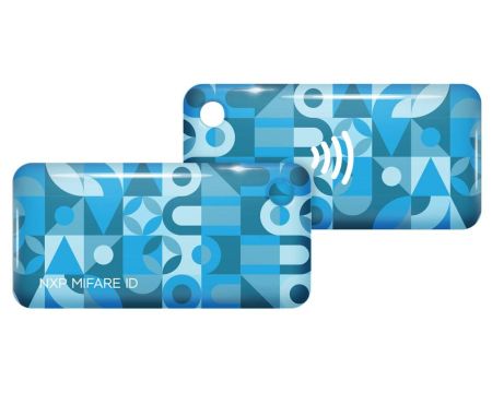 Бесконтактный брелок Mifare ID Standard (голубой)