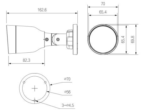 IP-видеокамера 2Мп Dahua DH-IPC-HFW1230S1P-0360B-S6 уличная, с ИК-подсветкой 30 м IP-видеокамера 2Мп Dahua DH-IPC-HFW1230S1P-0360B-S6 уличная, с ИК-подсветкой 30 м