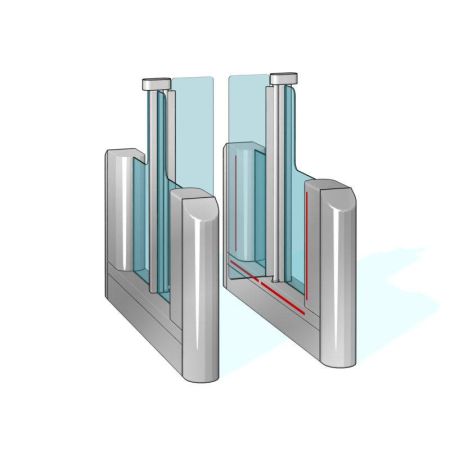 Сенсорный барьер dormakaba Argus HSB-E12, 1 проход Сенсорный барьер dormakaba Argus HSB-E12, 1 проход