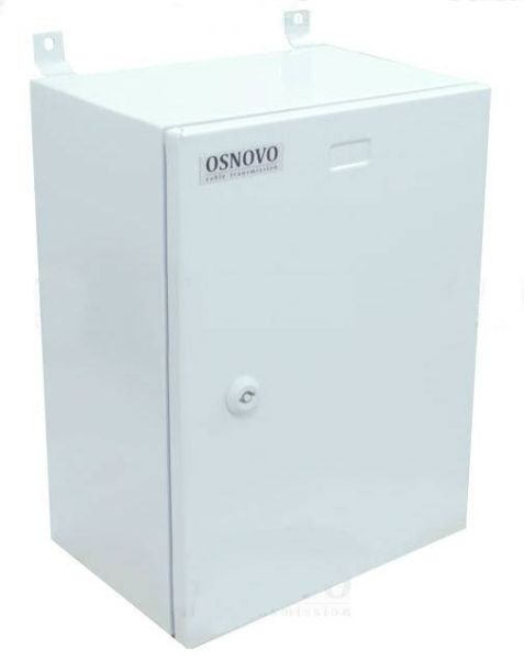 Уличная станция с термостабилизацией и PoE-коммутатором Osnovo OS-34TB1(SW-8091/IC)