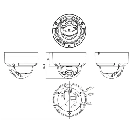 IP-видеокамера 5Мп RVi-2NCD5368 (2.8)