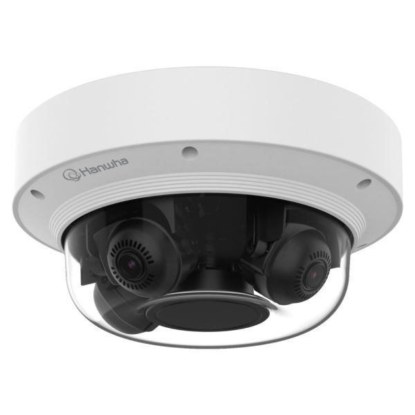 Мультисенсорная IP-видеокамера 3х 2Мп Wisenet PNM-8082VT с 3-мя моторизованными объективами 3-6 мм