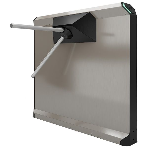 Турникет-дуопод моторизованный тумбовый Rusgate Premier P2-M v.1.1 с памятью на 4000 событий (с автоматическими планками Антипаника)