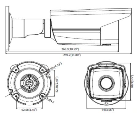Уличная IP-видеокамера 4Мп HikVision DS-2CD2T43G0-I8 (6 мм)