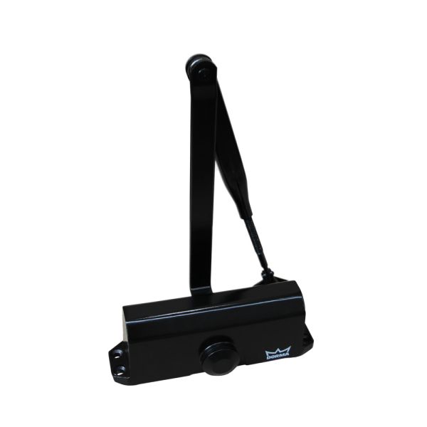 Доводчик дверной dormakaba TS77 EN4 c рычагом ФОП, серебро Доводчик дверной dormakaba TS77 EN4 c рычагом ФОП, серебро