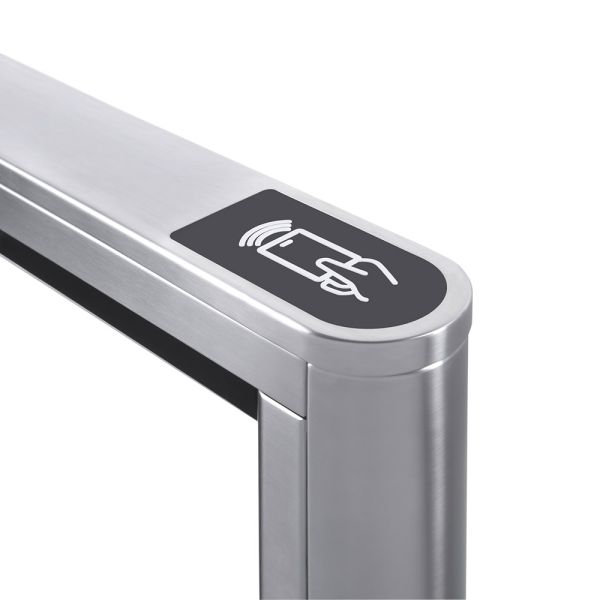 Турникет распашной PERCo ST-11S «Скоростной проход» с крышками из нержавеющей стали и створками 425 мм