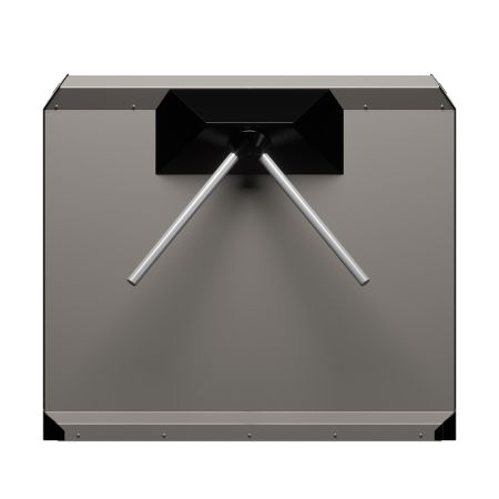 Турникет-дуопод моторизованный тумбовый Rusgate Premier P2-M v.2 EM+MF (с автоматическими планками Антипаника)