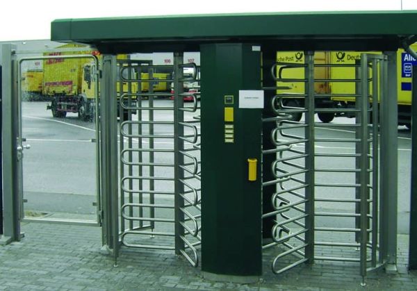 Двухпроходный полноростовой турникет Gotschlich Ecco 120 BD Stainless