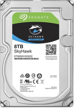 Жесткий диск Seagate SkyHawk 8 ТБ ST8000VX004 Жесткий диск Seagate SkyHawk 8 ТБ ST8000VX004