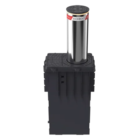 Гидравлический противотаранный боллард Блокпост К4 из нержавеющей стали