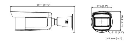 Антивандальная IP-камера Hikvision DS-2CD2623G2-IZS(D) (2.8-12 мм) с технологией AcuSense