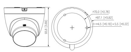 Уличная HD-CVI видеокамера 2Мп Dahua DH-HAC-HDW1200CLQP-IL-A-0360B-S6