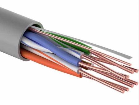 Кабель витая пара неэкранированный UTP 4PR 24AWG, CAT5e, CCA Proconnect Light