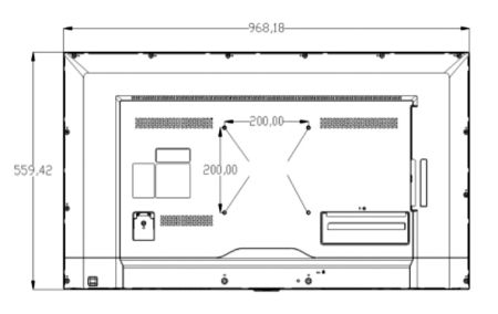 Монитор LED 42.5" HikVision DS-D5043QE