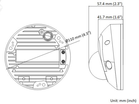 Миникупольная IP-видеокамера ColorVu 2Мп HikVision DS-2CD2527G2-LS(C) (2.8 мм) с AcuSense и LED-подсветкой Миникупольная IP-видеокамера ColorVu 2Мп HikVision DS-2CD2527G2-LS(C) (2.8 мм) с AcuSense и LED-подсветкой