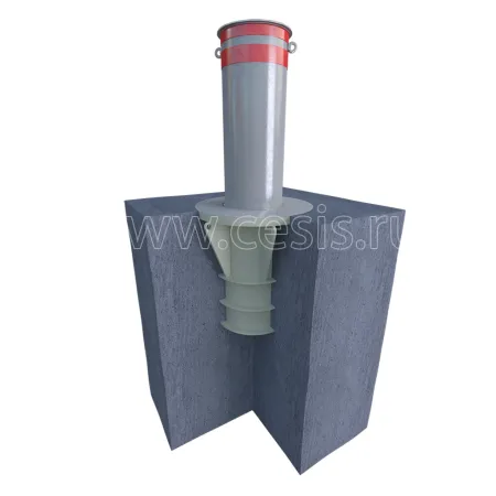 Противотаранный боллард ЦеСИС ДАБР.425729.214 cтационарный, 1000 мм