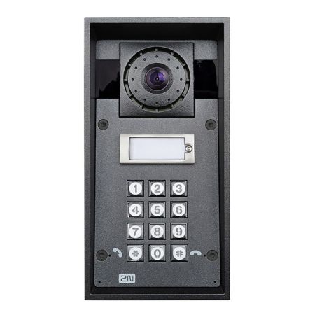 IP-видеодомофон 2N IP FORCE, 1 кнопка вызова, клавиатура (2N9151101CHKW)