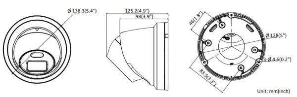 IP-видеокамера 4Мп ColorVu HikVision DS-2CD2347G1-L (6 мм) с LED-подсветкой до 30 м