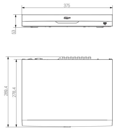 16-канальный HDCVI-видеорегистратор Dahua DH-XVR5216AN-I3 с распознаванием лиц
