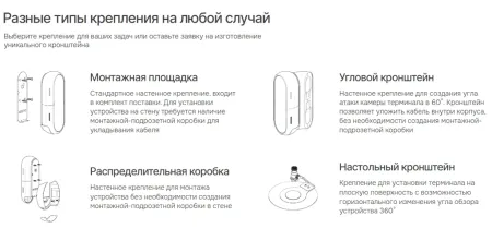 Биометрический терминал Ovision OGATE Mini распознавания лиц Биометрический терминал Ovision OGATE Mini распознавания лиц