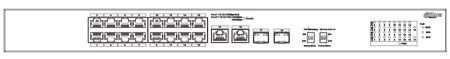 PoE-коммутатор 16-портовый Dahua DH-S3218-16ET-135, неуправляемый