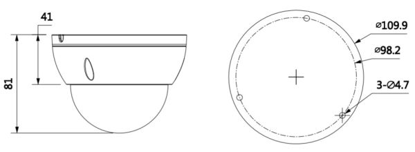 IP-видеокамера уличная 2Мп Dahua DH-IPC-HDBW3249EP-AS-NI-0360B