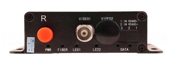 Оптический передатчик видеосигнала Osnovo TA-H/1F по оптоволокну до 20км Оптический передатчик видеосигнала Osnovo TA-H/1F по оптоволокну до 20км