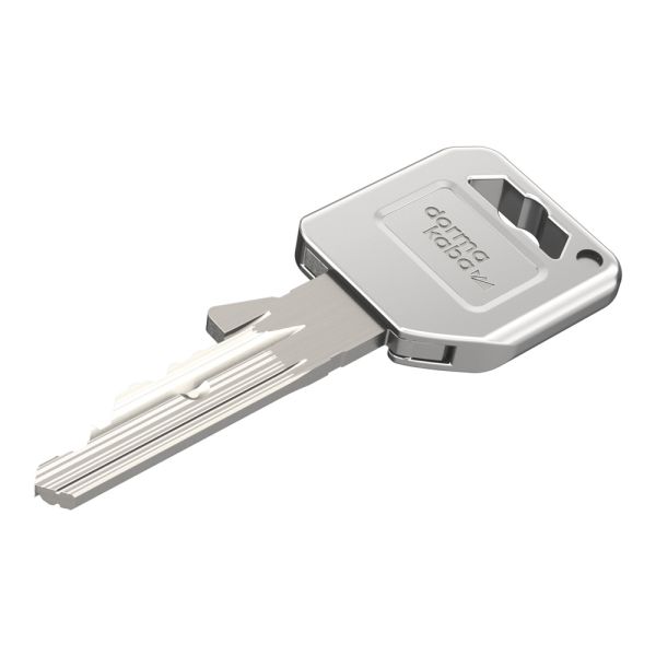 Евроцилиндр dormakaba pextra plus, ключ-вертушка, никель, 5 ключей