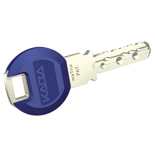 Полуцилиндр dormakaba matrix plus, никель, 3 ключа