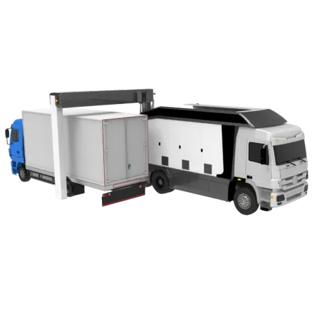 Инспекционно-досмотровый комплекс Adani DTP 6000LVМ, мобильный