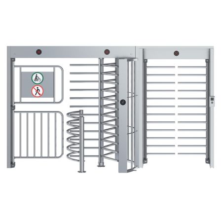 Полноростовой распашной турникет Блокпост Спектр СТ 5 двухстворчатый
