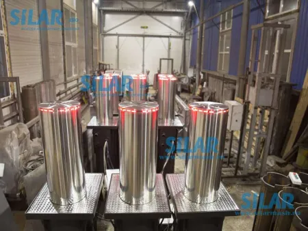 Противотаранный электромеханический боллард Silar ДПС 27.60.18Эм