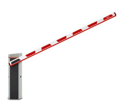 Шлагбаум автоматический PERCo GS04.1 с прямоугольной стрелой 3 м и встроенной системой обогрева
