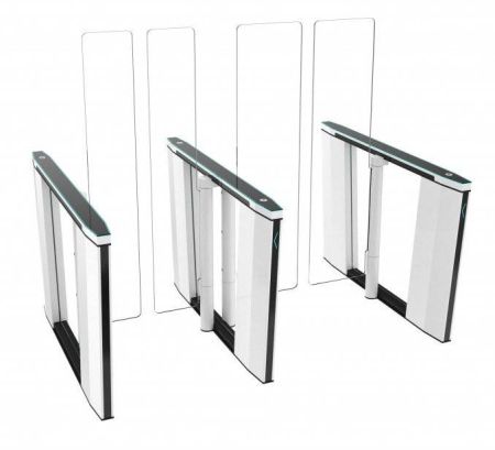 Боковой модуль скоростного распашного турникета Cominfo EasyGate Superb 1800мм