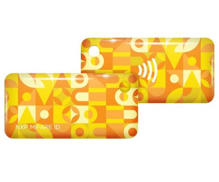 Бесконтактный брелок Mifare ID Standard (желтый)