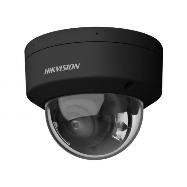 Уличная IP-камера ColorVu 8Мп Hikvision DS-2CD2187G2-LSU(C) (2.8 мм), черная, с AcuSense и LED-подсветкой до 30м
