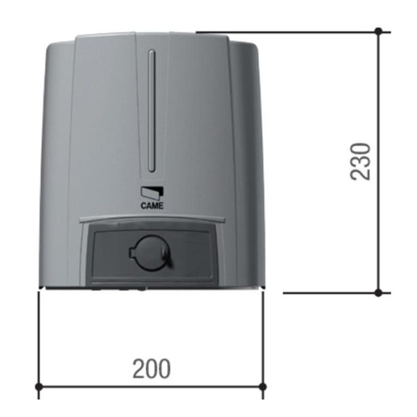 Рычажный самоблокирующийся привод Came FA70230 с шарнирным рычагом передачи