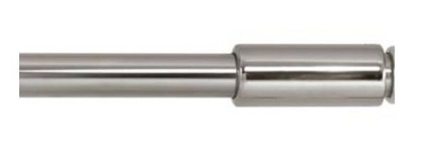 Фиксатор пружинный с перемычкой Ø 25мм (L до 1500мм) НЕРЖ