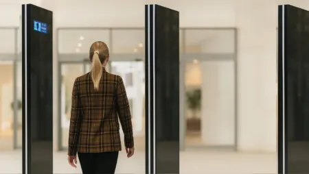 Металлодетектор арочный Паутина-3М трехпанельный